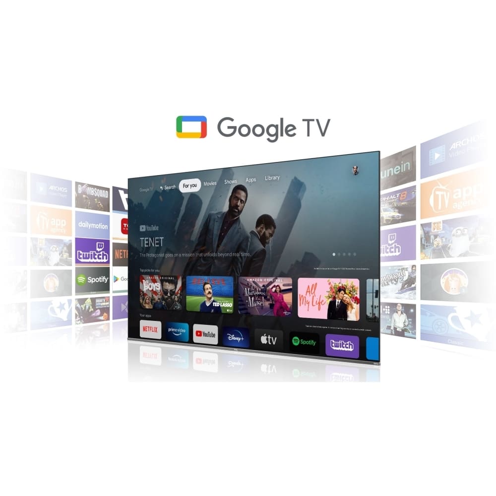 TCL Television, 55 Inch QLED TV with Google TV - C74 Series 55C745K - London Houseware - 24