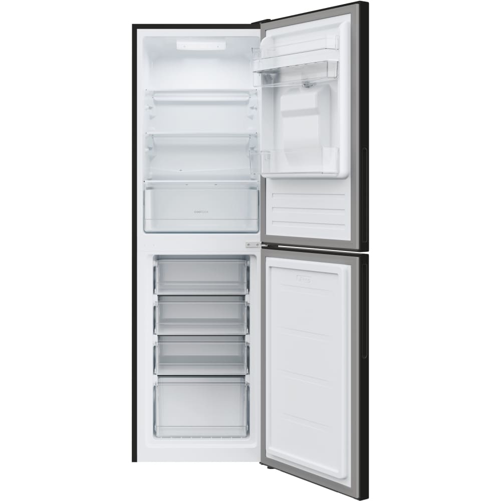 55cm Low Frost Black Fridge Freezer, 50/50 - Candy CCT3L517EWBK - London Houseware - 9