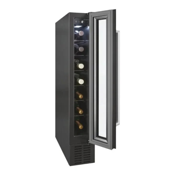 Candy CCVB 15 UK/1 - 7 Bottle Capacity Slimline Wine Cooler - London Houseware - 1