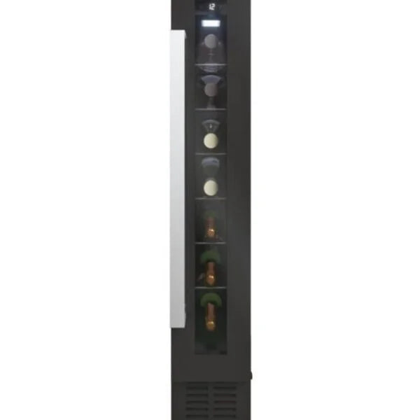 Candy CCVB 15 UK/1 - 7 Bottle Capacity Slimline Wine Cooler - London Houseware - 2