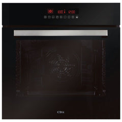 76L Pyrolytic Built In Electric Oven, Black – CDA SK511BL - London Houseware - 1