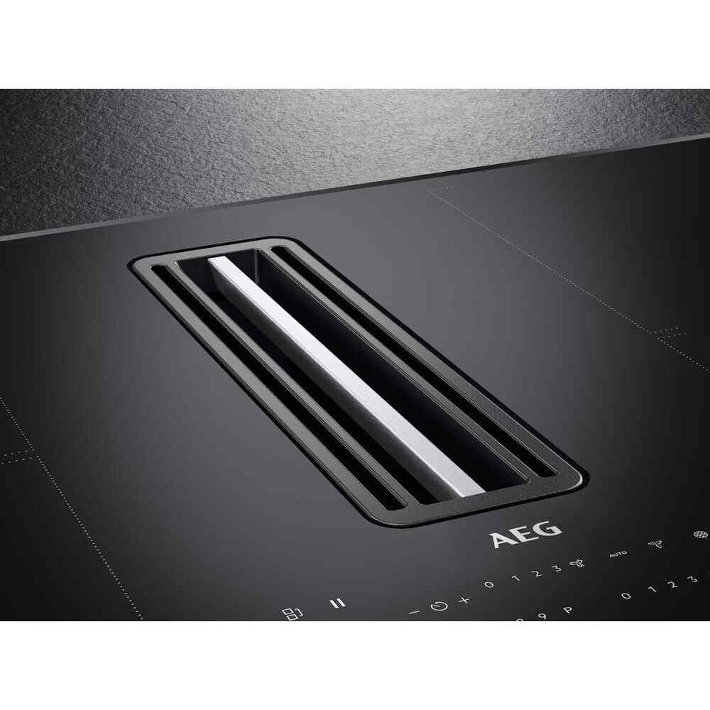 83cm Vented Induction Hob, Black, A+ Rated - AEG CDE84751FB - Naamaste London Homewares - 5