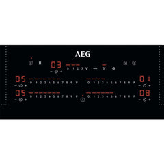 83cm Vented Induction Hob, Black, A+ Rated - AEG CDE84751FB - Naamaste London Homewares - 2