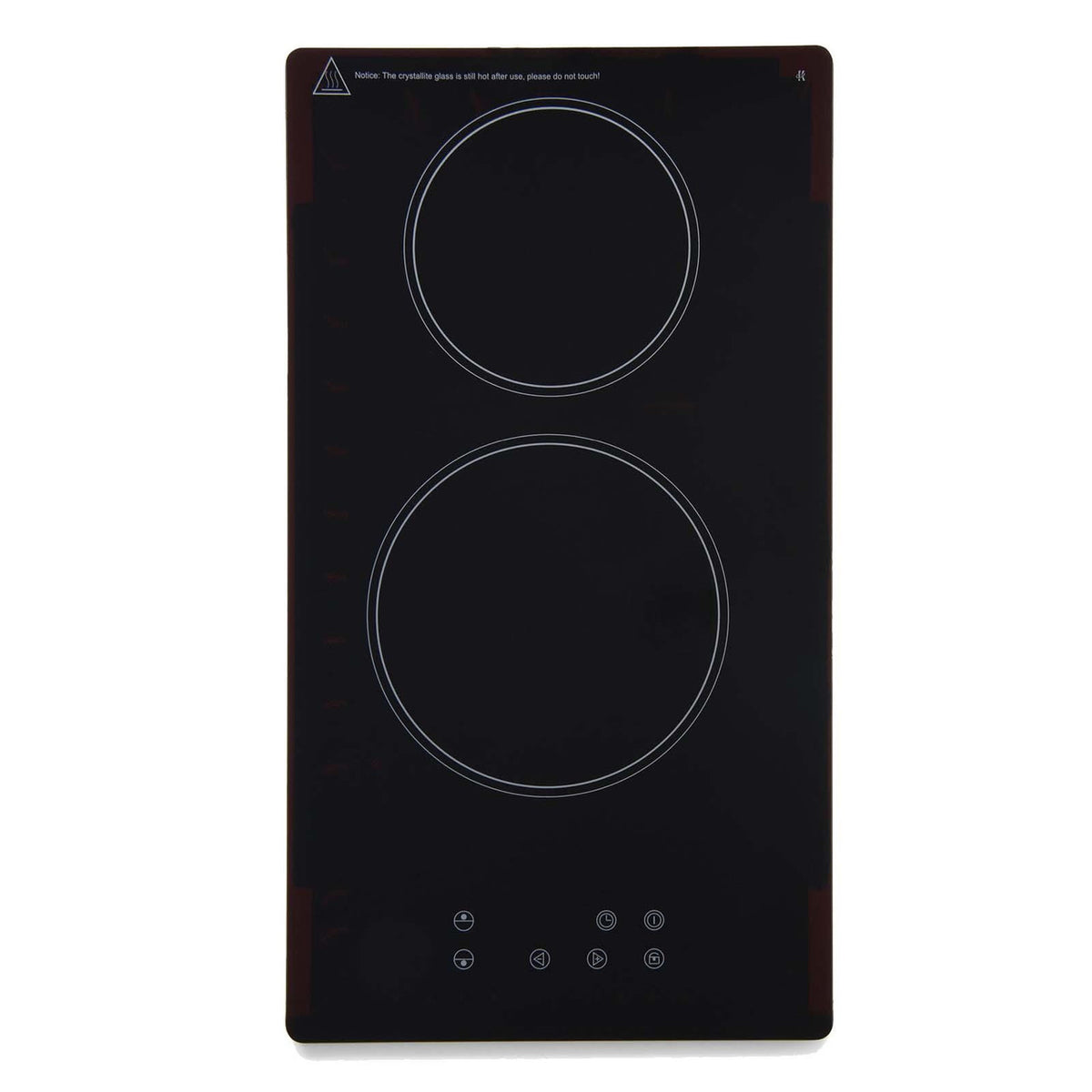 30cm Electric Ceramic Hob / Domino Touch Control - Montpellier CER31NT - London Houseware - 1