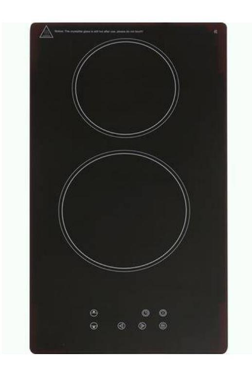 30cm Domino Electric Ceramic Hob - SIA CERH315BL - London Houseware - 1