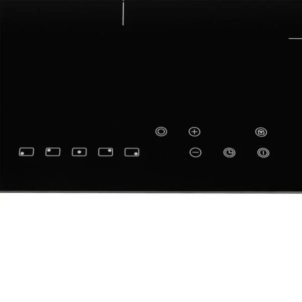 SIA CERH75BL- 75cm Black 5 Zone Frameless Electric Ceramic Hob - London Houseware - 5