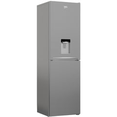 268L Freestanding Frost Free Beko Fridge Freezer, 50/50, Silver - CFG4582DS - London Houseware - 2