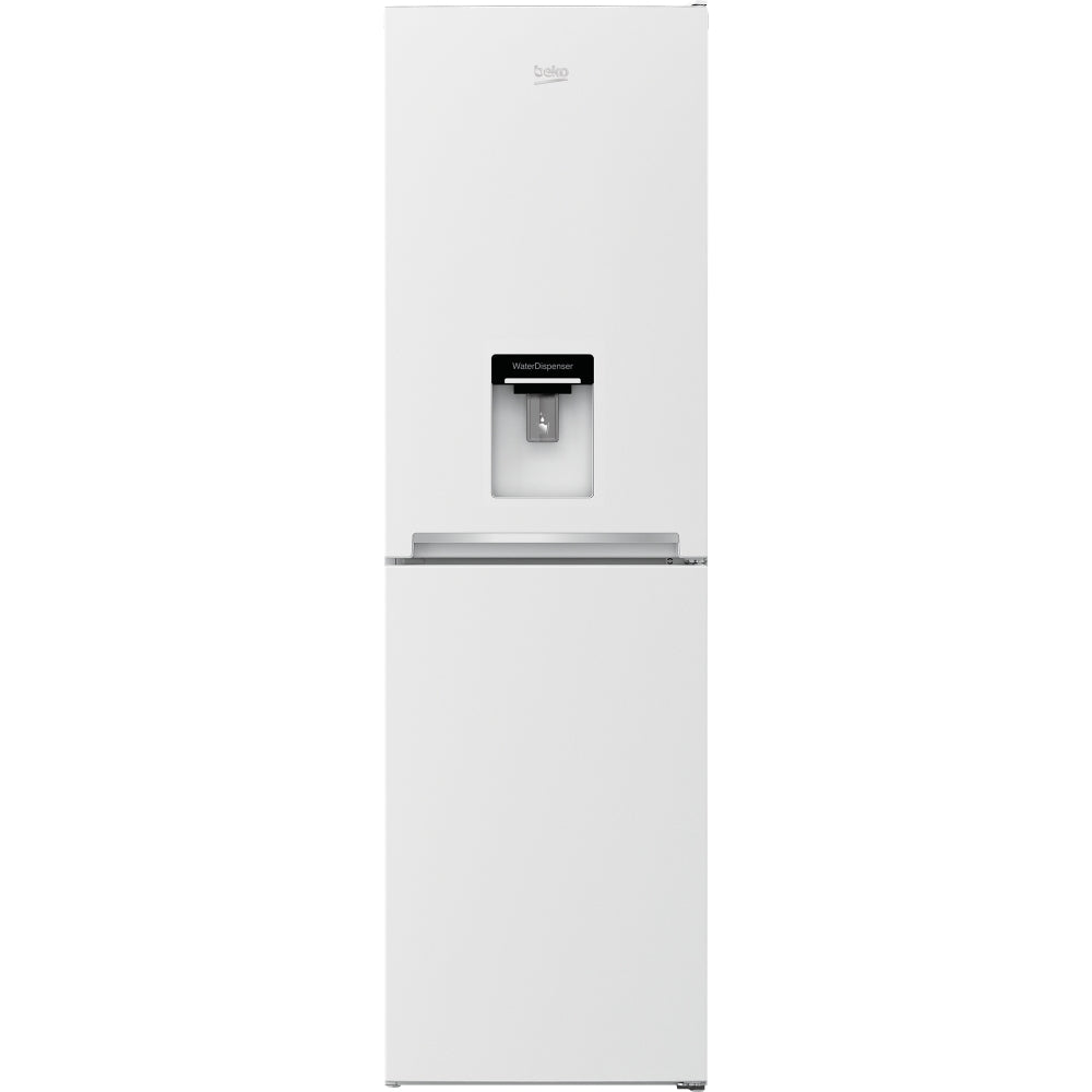 268L Frost Free Beko Fridge Freezer, 50/50, White - CFG4582DW - London Houseware - 1