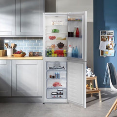 270L Frost Free Beko Fridge Freezer, 50/50, White - CFG4582W - London Houseware - 3