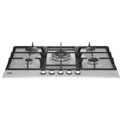 Frameless 5 Burner Gas Hob Stainless Steel - Beko CIHYG32SXE - London Houseware - 6