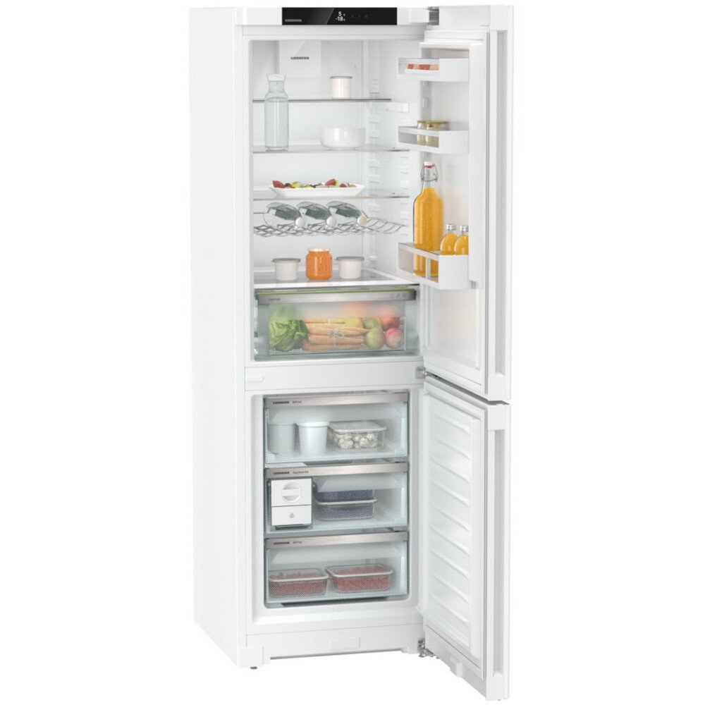 330L No Frost Freestanding Fridge Freezer, 60/40, White - Liebherr CNd5223 - London Houseware - 4