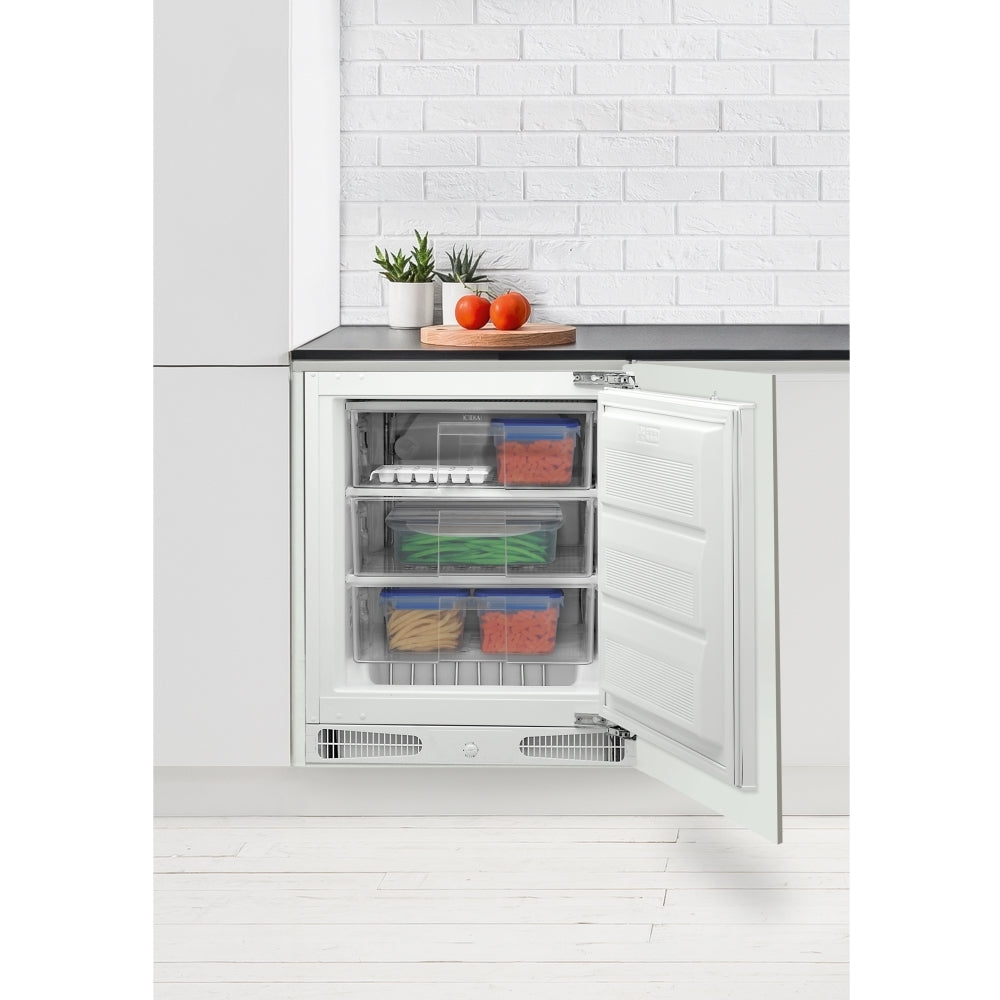 CDA Integrated Under Counter Freezer - CRI581 - London Houseware - 4