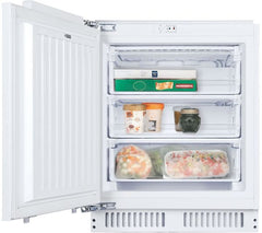 60cm Integrated Freezer, Fixed Hinge, White - Candy CFU 135 NEK/N - London Houseware - 1