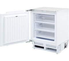 60cm Integrated Freezer, Fixed Hinge, White - Candy CFU 135 NEK/N - London Houseware - 2