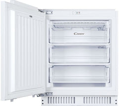 60cm Integrated Freezer, Fixed Hinge, White - Candy CFU 135 NEK/N - London Houseware - 4