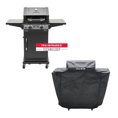 Advantage Gas BBQ Grills, Cover Pack, Black - Char-Broil - Naamaste London Homewares - 1