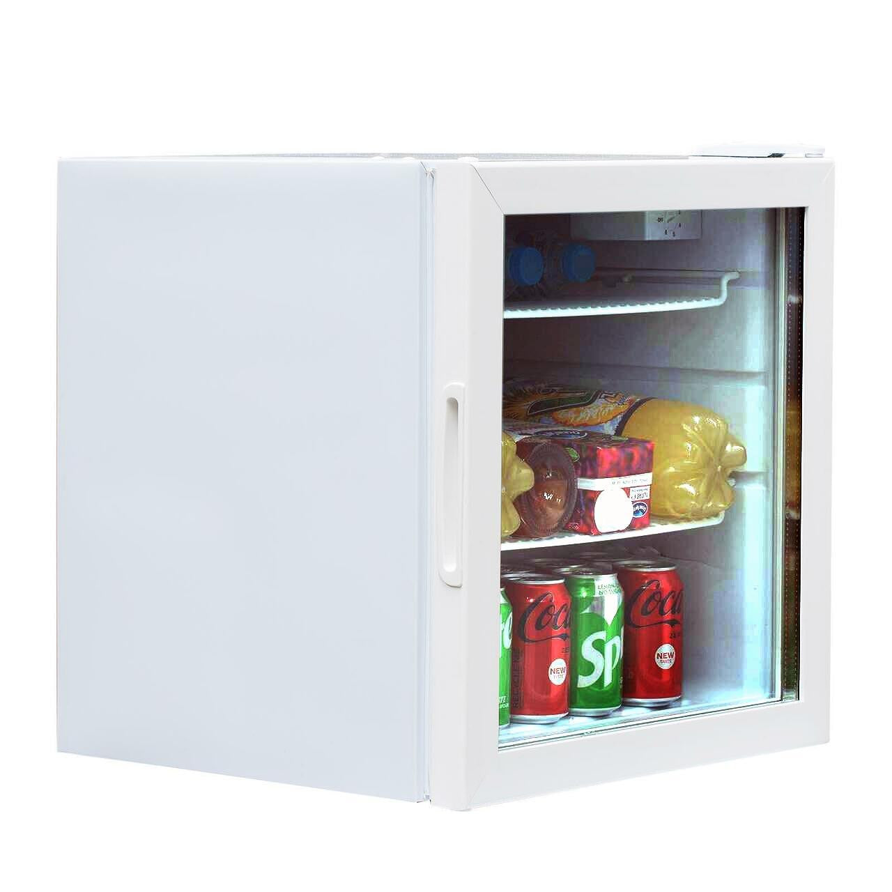 50L White Mini Drinks Fridge / Wine Cooler - SIA DC2WH - London Houseware - 4