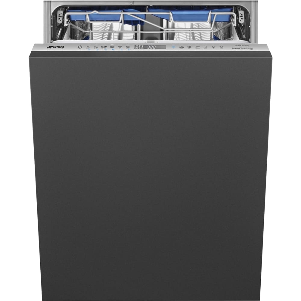 Fully Integrated Dishwasher, Black - Smeg DI324AQ - London Houseware - 1