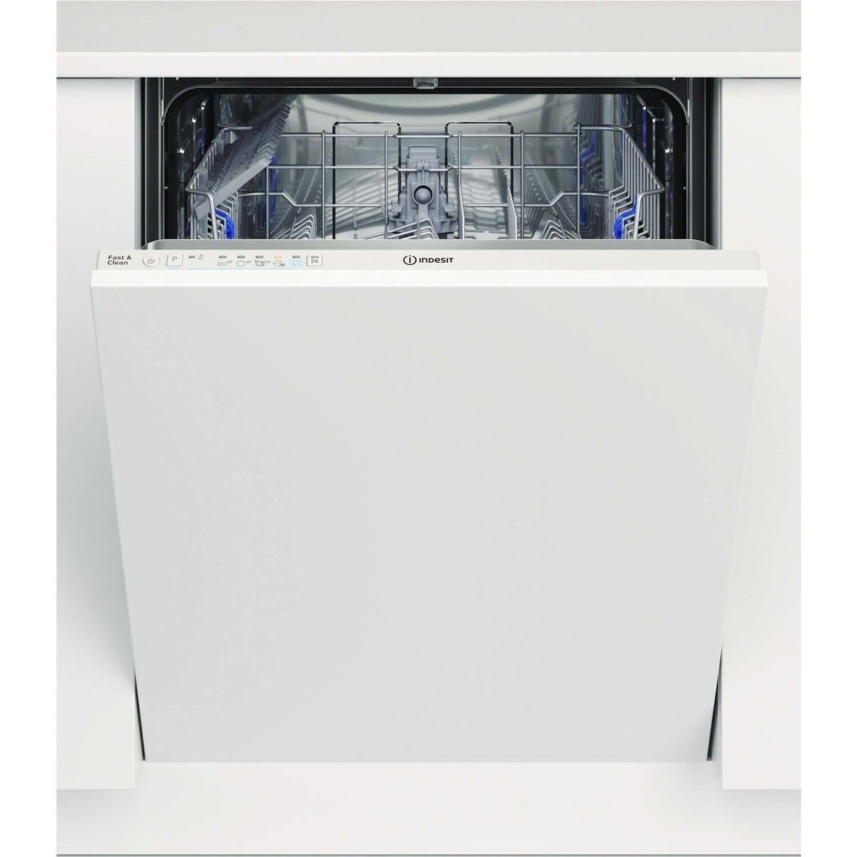 Integrated Dishwasher - Indesit DIE2B19UK - London Houseware - 1