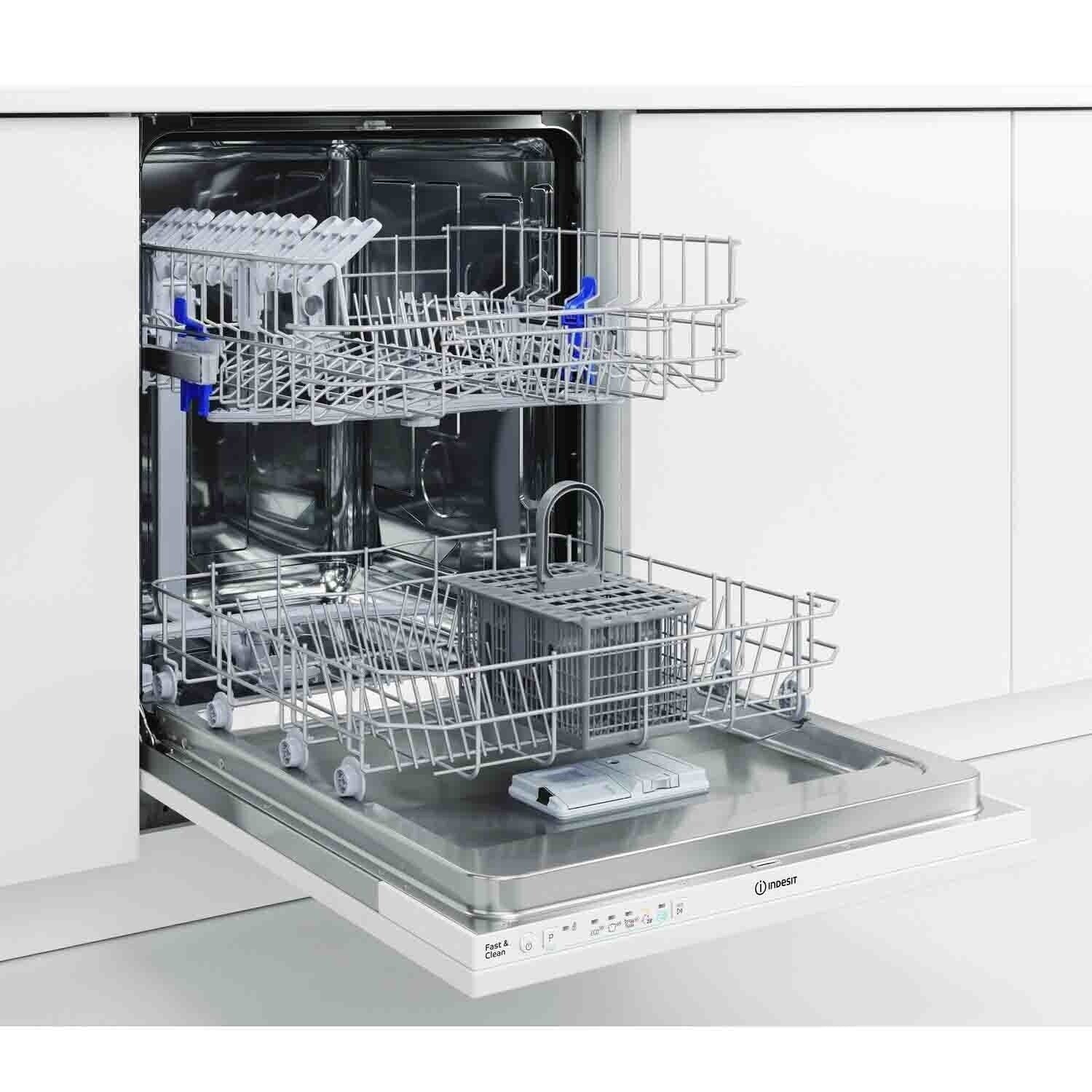 Integrated Dishwasher - Indesit DIE2B19UK - London Houseware - 3