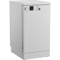 45cm White Beko Slimline Dishwasher - DVS05C20W - London Houseware - 3