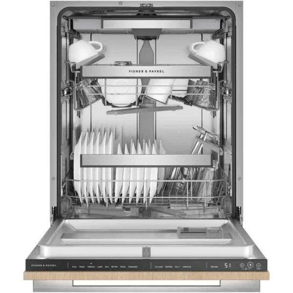 Fully Integrated Dishwasher, Cream - Fisher & Paykel DW60UT4HI2 -London Houseware - 6