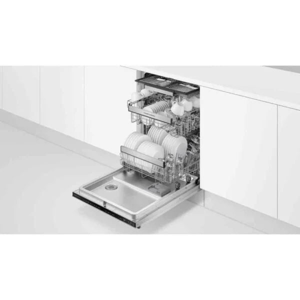 Fully Integrated Dishwasher, Cream - Fisher & Paykel DW60UT4HI2 -London Houseware - 5