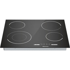 60cm Black 4 Zone Ceramic Hob - Hisense E6432C - Naamaste London Homewares - 2