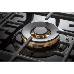 Black Glass 5 Burner Gas Hob Eclipse - Rangemaster ECL75HPNGFBL/BL - London Houseware - 3