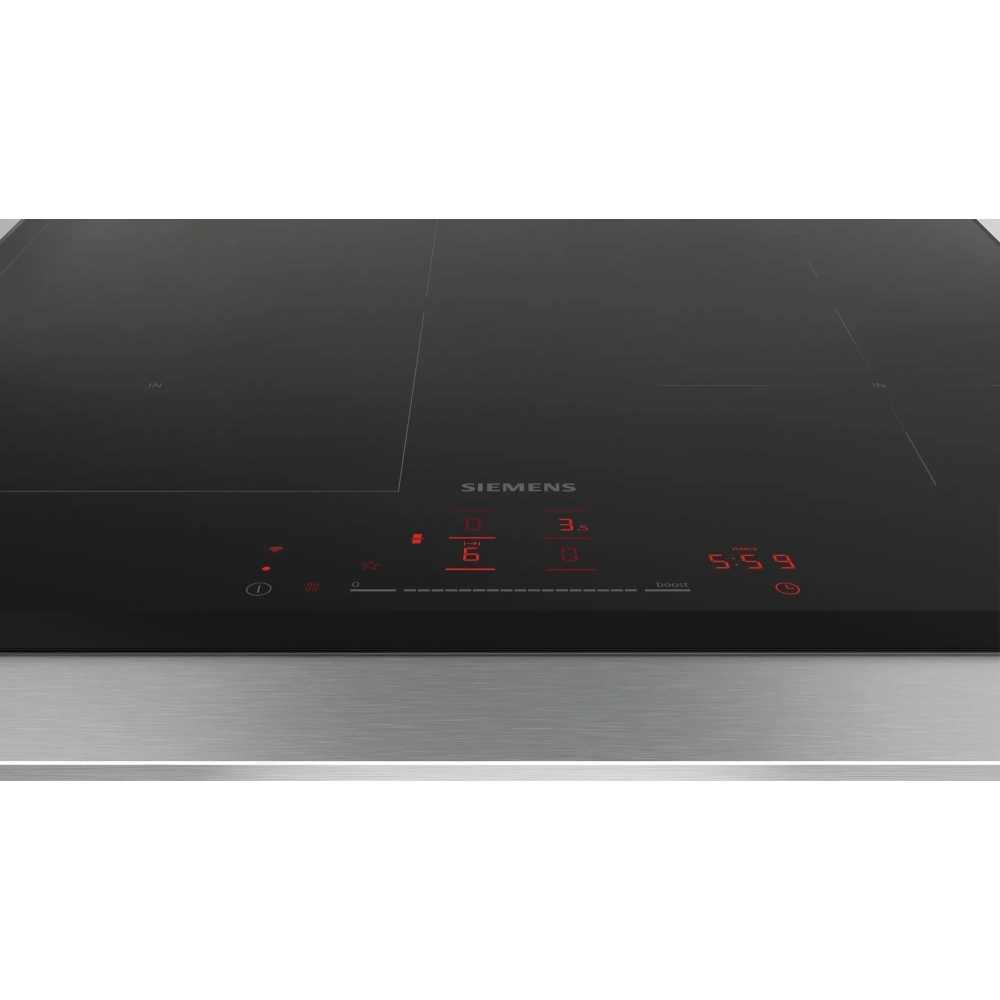 60cm Black Induction Hob - Siemens ED651HSB1E iQ500 - Naamaste London Homewares - 4