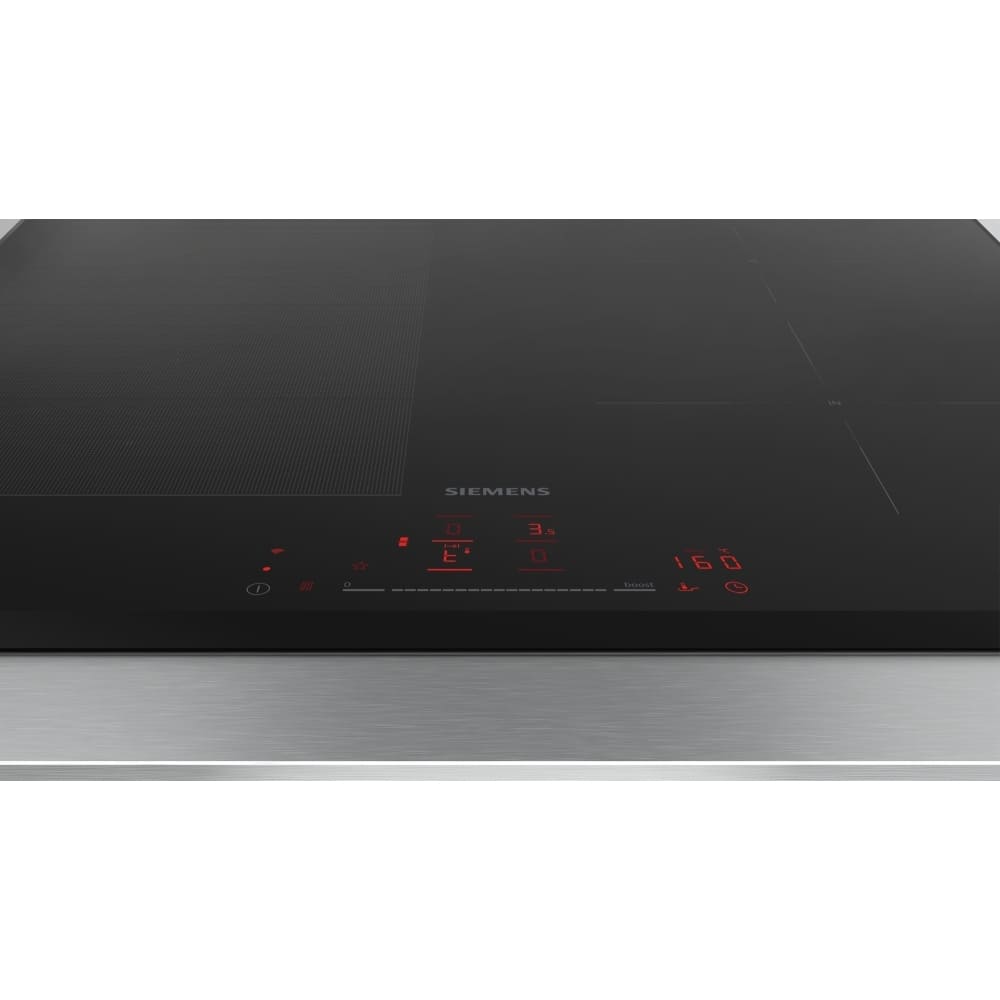 60cm 4 Zone Induction Hob, Black - Siemens EX651HEC1E iQ700 - Naamaste London Homewares - 3