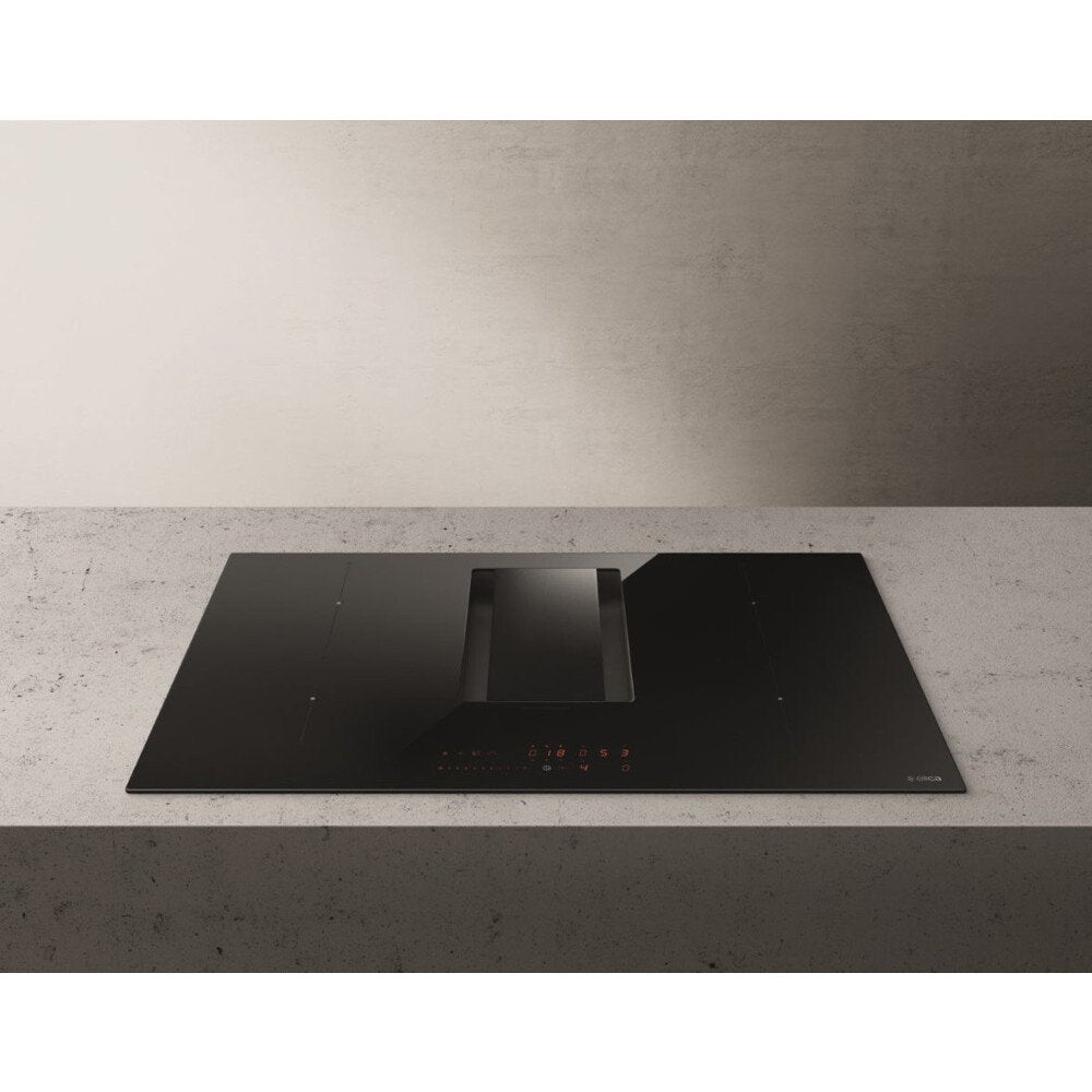 78cm Nikolatesla Alpha Vented Hob, Black - Elica NT-ALPHA - Naamaste London Homewares - 2