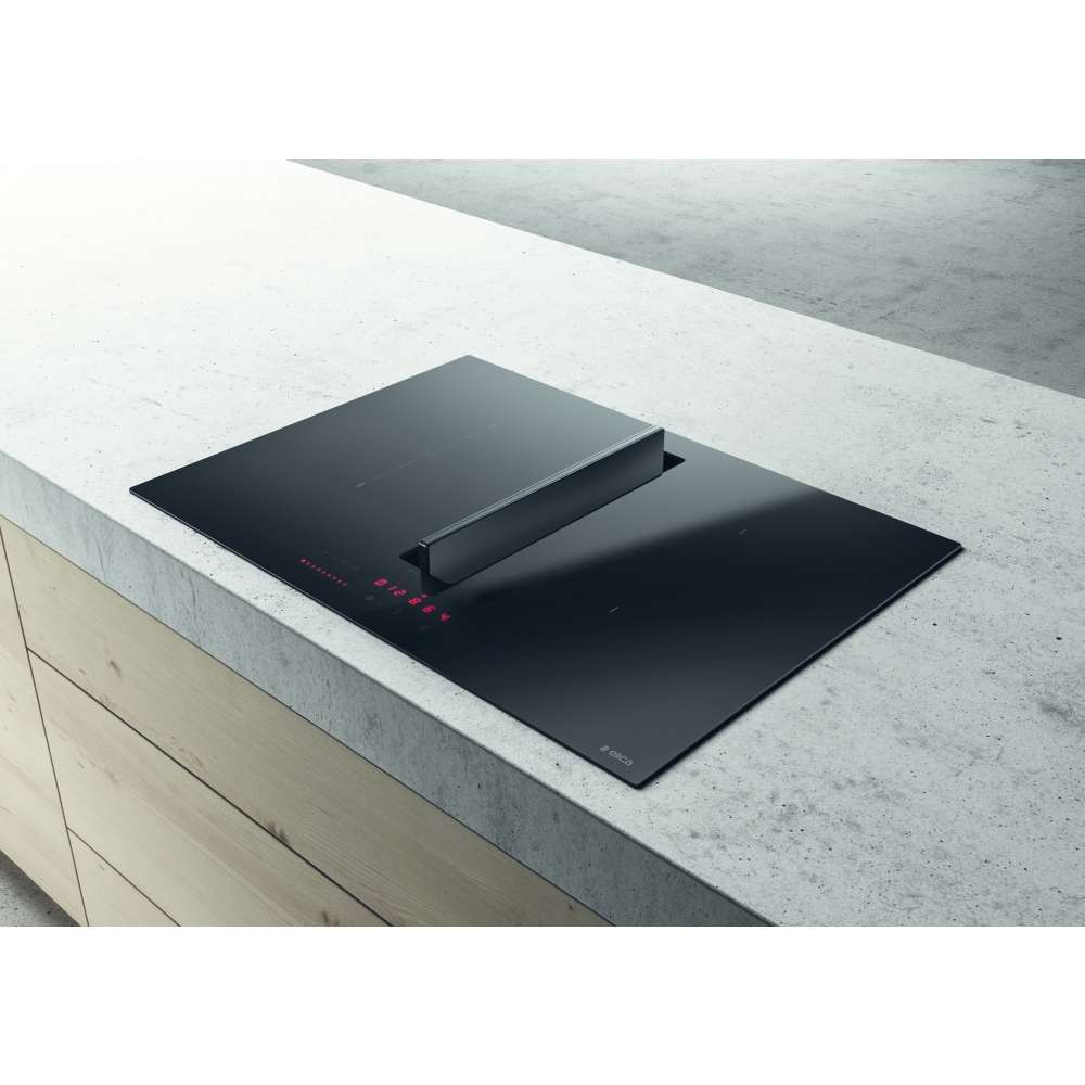 72cm Black Vented Hob NikolaTesla - Elica NT-FIT-70 - Naamaste London Homewares - 5