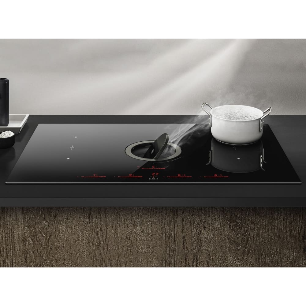 83cm NikolaTesla Vented Hob, Black - Elica NT-SWITCH-BK-DO - Naamaste London Homewares - 10