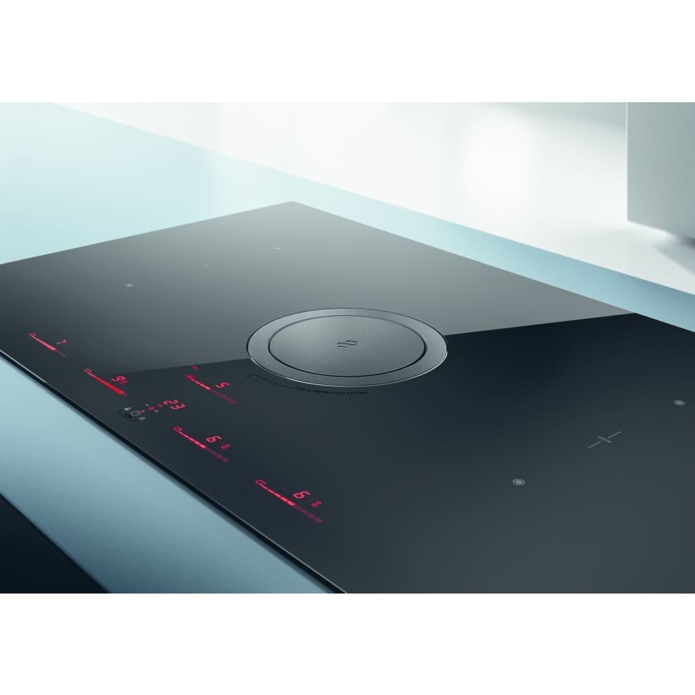 83cm NikolaTesla Vented Hob, Black - Elica NT-SWITCH-BK-DO - Naamaste London Homewares - 8