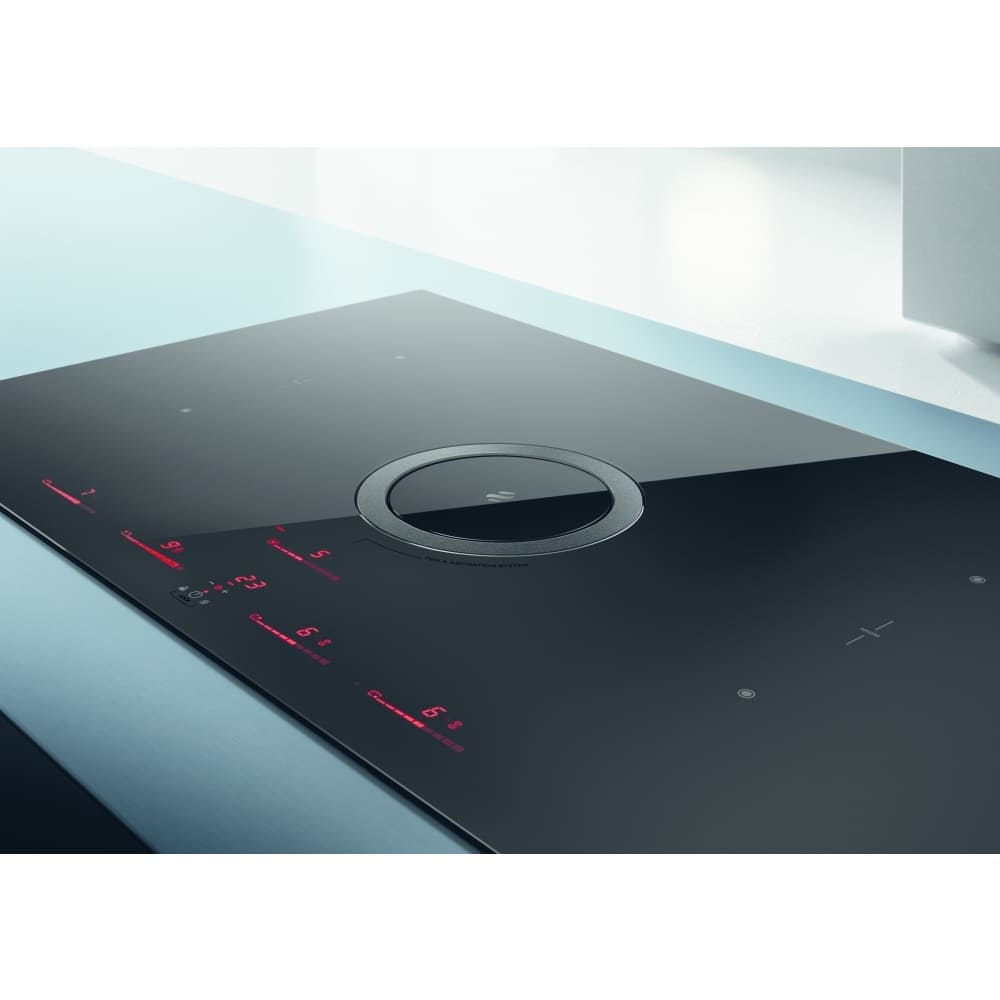 83cm NikolaTesla Vented Hob, Black - Elica NT-SWITCH-BK-DO - Naamaste London Homewares - 3