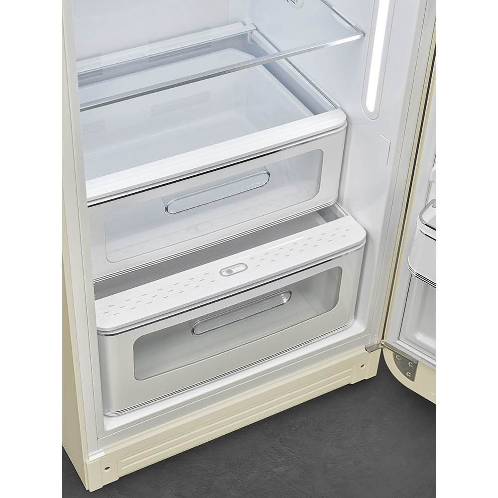 60cm Retro Tall Fridge with Ice Box, Cream - Smeg FAB28RCR5UK - London Houseware - 8