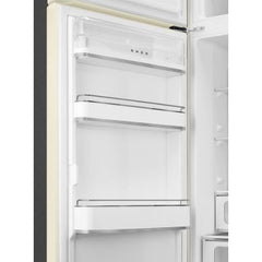 265L Retro Static Smeg Fridge Freezer, 80/20, Cream - FAB30LCR5UK - London Houseware - 3