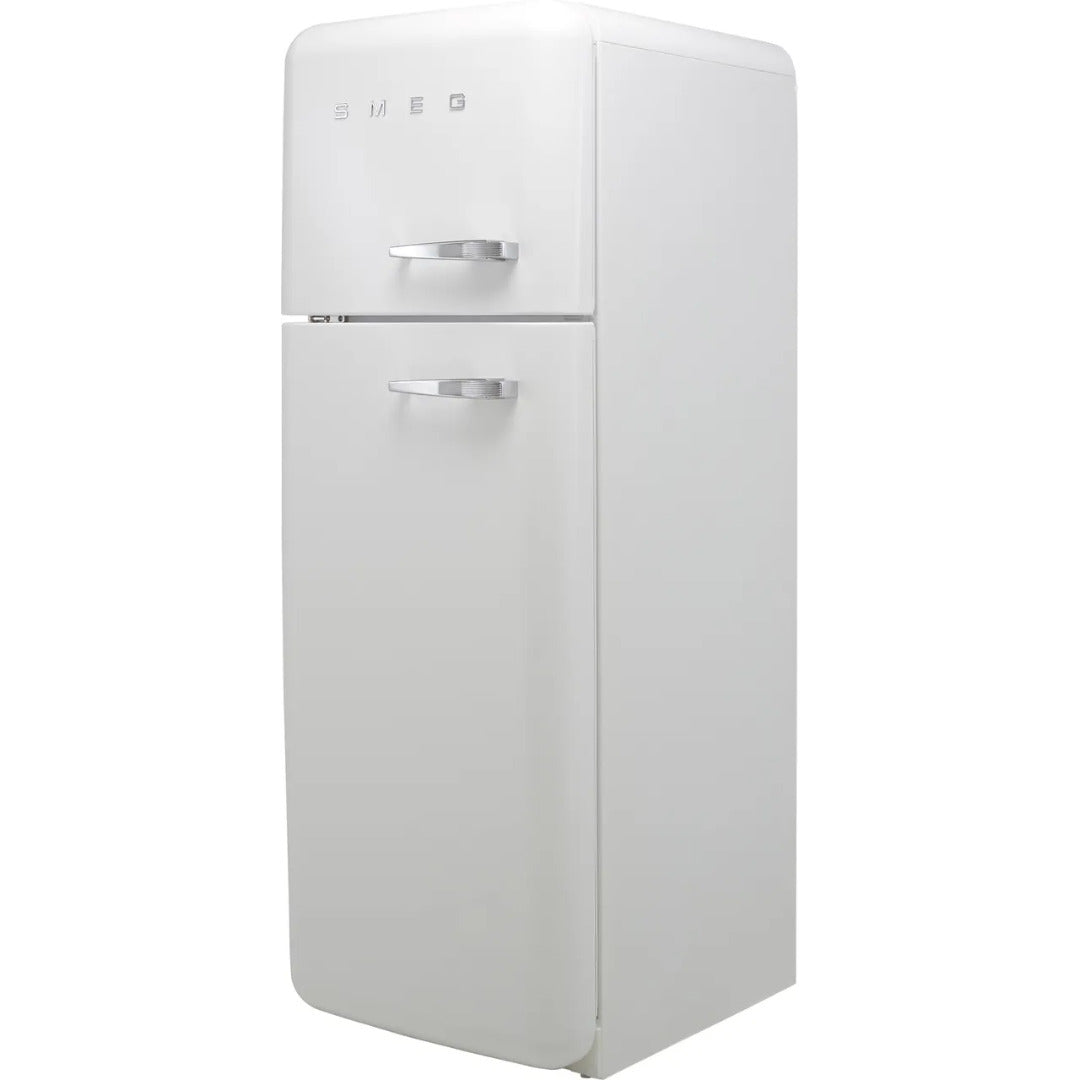 265L Retro Static Smeg Fridge Freezer, 80/20, White - FAB30LWH5UK - London Houseware - 5