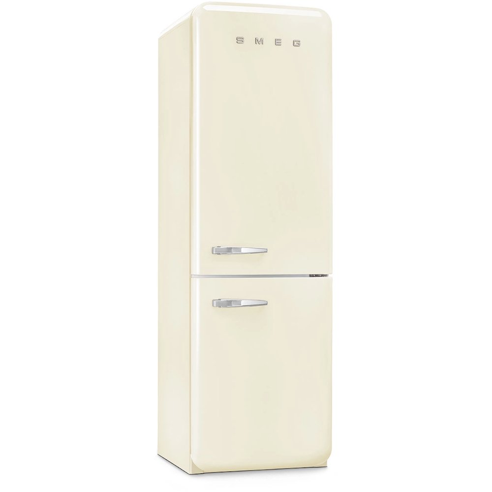 331L Retro Frost Free Smeg Fridge Freezer, 60/40, Cream - FAB32RCR5UK - London Houseware - 4