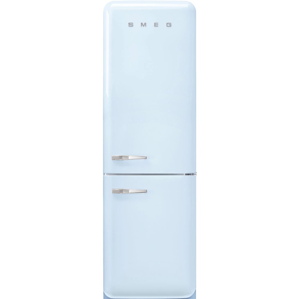 331L Retro Frost Free Smeg Fridge Freezer, 60/40, Pastel Blue - FAB32RPB5UK - London Houseware - 1