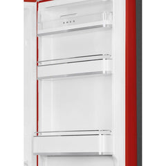 331L Retro Frost Free Smeg Fridge Freezer, 60/40, Red - FAB32RRD5UK - London Houseware - 4