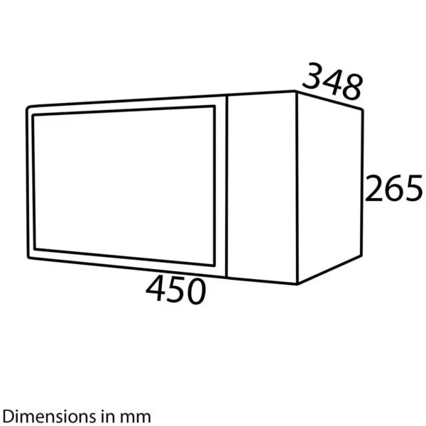 20L 700W Silver Microwave Oven – SIA FAM21SI - London Houseware - 5