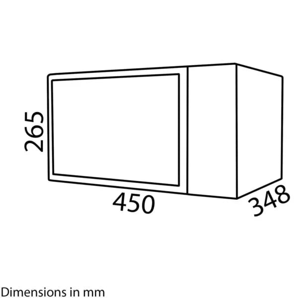 20L 700W Silver Digital Display Microwave Oven – SIA FDM21SI - London Houseware - 4