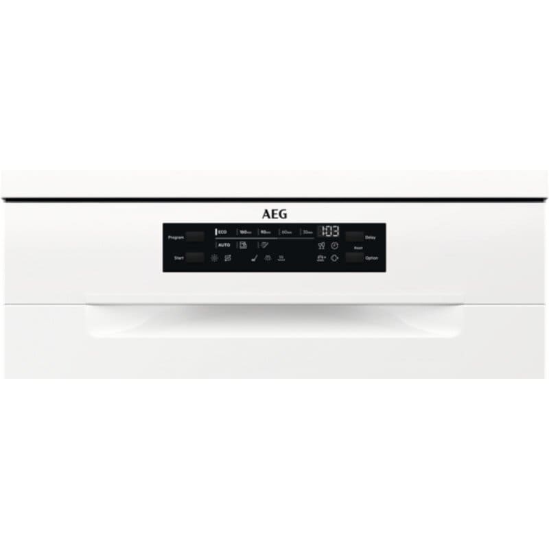 AEG Dishwasher, White Freestanding - FFB53617ZW - London Houseware - 3