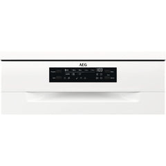 AEG Dishwasher, White Freestanding - FFB53617ZW - London Houseware - 3