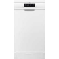 45cm White Slimline Dishwasher - AEG FFB62417ZW - London Houseware - 1