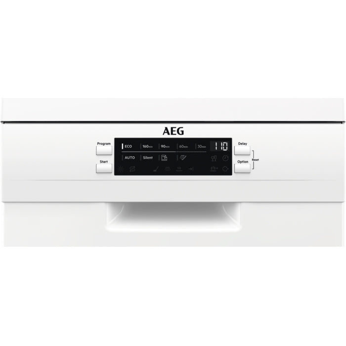 45cm White Slimline Dishwasher - AEG FFB62417ZW - London Houseware - 2