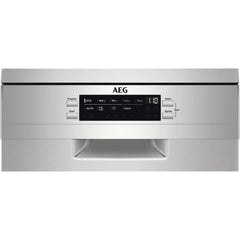 45cm Silver Freestanding Slimline Dishwasher - AEG FFB73527ZM - London Houseware - 3