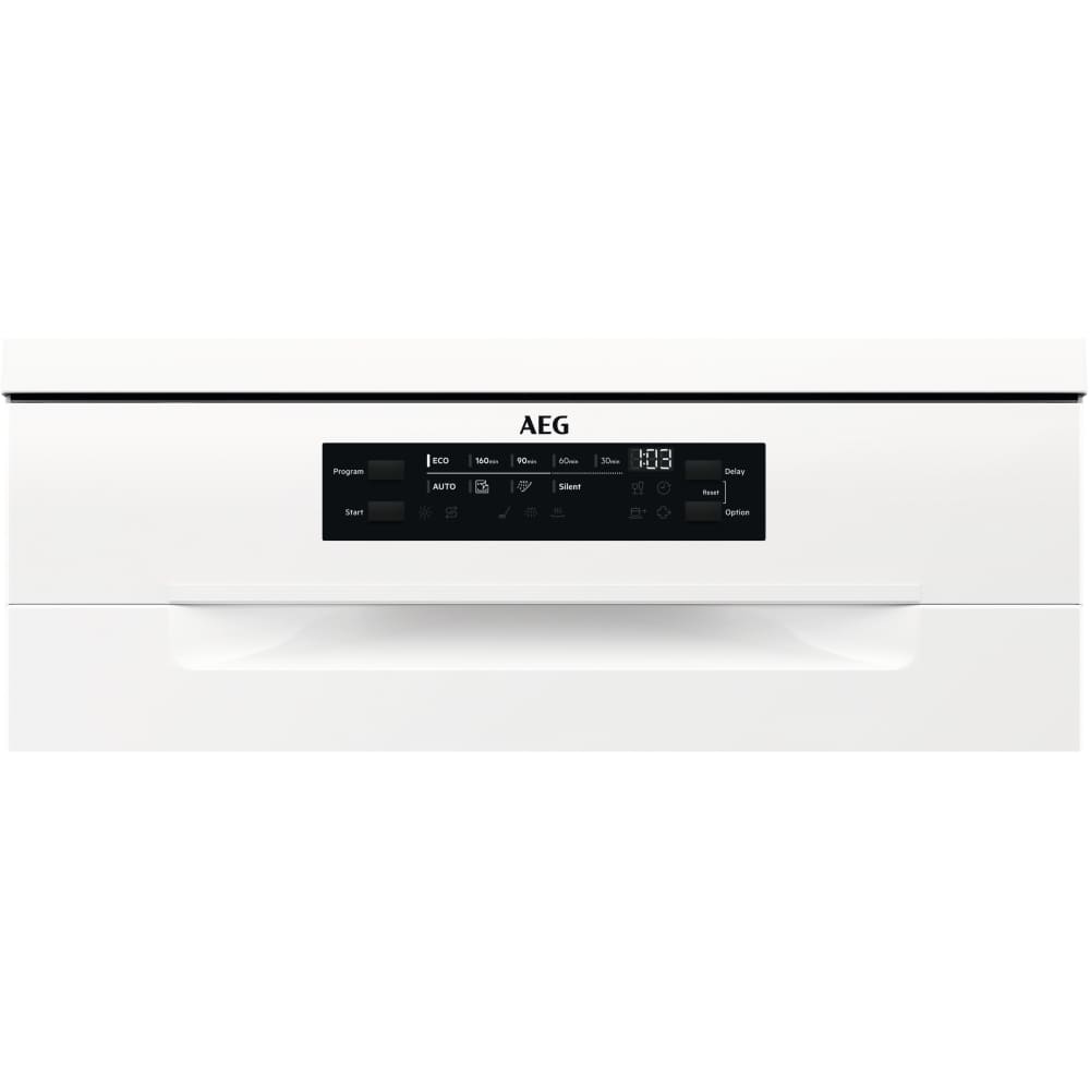 AEG Dishwasher, 60cm Freestanding - FFB73727PW - London Houseware - 2